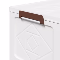 vidaXL Stackable Storage Box with Wheels Storage Container Stackable BinTruck - 48.5 x 29.5 x 33 cm - Additional view 9