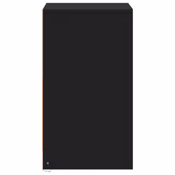 vidaXL Bedside Cabinet with LED Lights Nightstand Engineered Wood - black, 1 pcs - Additional view 6