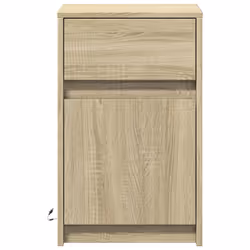 VidaXL 852003 nightstand/bedside table Oak - Additional view 6