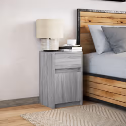 VidaXL 852009 nightstand/bedside table Oak - Additional view 5