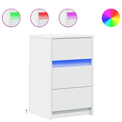 VidaXL 852012 nightstand/bedside table White