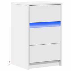 VidaXL 852012 nightstand/bedside table White