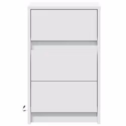 VidaXL 852012 nightstand/bedside table White - Additional view 6