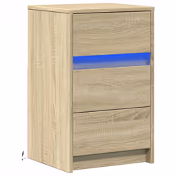 VidaXL 852014 nightstand/bedside table Oak