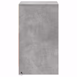 vidaXL Bedside Cabinet with LED Lights Bed Side Table Engineered Wood - concrete grey - Additional view 6