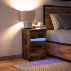 VidaXL 852016 nightstand/bedside table Oak - Additional view 5