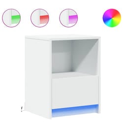 VidaXL 852020 nightstand/bedside table White