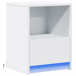 VidaXL 852020 nightstand/bedside table White