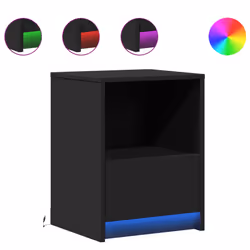 VidaXL 852022, Black, Wood, 50 kg, 5 kg, 380 mm, 340 mm