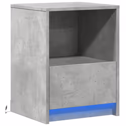 VidaXL 852025 nightstand/bedside table Concrete colour