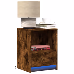 VidaXL 852027 nightstand/bedside table Oak - Additional view 2