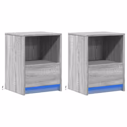 VidaXL 852030 nightstand/bedside table Oak