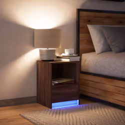 VidaXL 852032 nightstand/bedside table Oak - Additional view 5