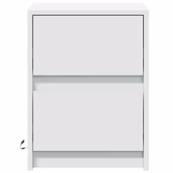 VidaXL 852033 nightstand/bedside table White - Additional view 6