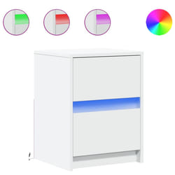 VidaXL 852034 nightstand/bedside table White