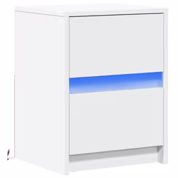 VidaXL 852034 nightstand/bedside table White