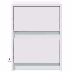 VidaXL 852034 nightstand/bedside table White - Additional view 6