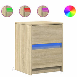 VidaXL 852037 nightstand/bedside table Oak