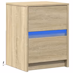 VidaXL 852037 nightstand/bedside table Oak