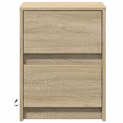 VidaXL 852038 nightstand/bedside table Oak - Additional view 6