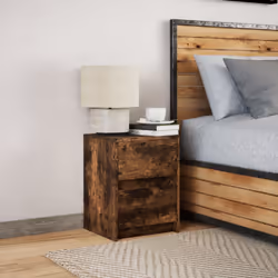 VidaXL 852042 nightstand/bedside table Oak - Additional view 4
