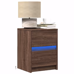 VidaXL 852045 nightstand/bedside table Oak