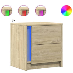 VidaXL 852051 nightstand/bedside table Oak