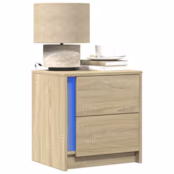 VidaXL 852051 nightstand/bedside table Oak