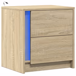VidaXL 852051 nightstand/bedside table Oak