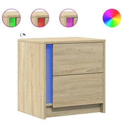 VidaXL 852052 nightstand/bedside table Oak