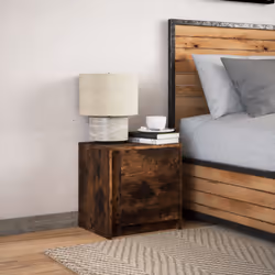 VidaXL 852055 nightstand/bedside table Oak - Additional view 4