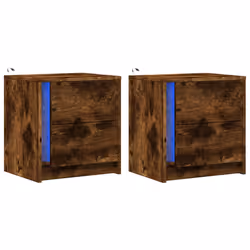 VidaXL 852056 nightstand/bedside table Oak