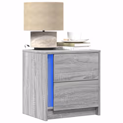 VidaXL 852057 nightstand/bedside table Oak