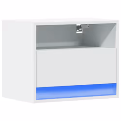 VidaXL 852061 nightstand/bedside table White