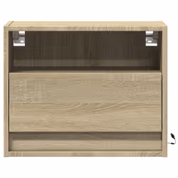 VidaXL 852065 nightstand/bedside table Oak - Additional view 6