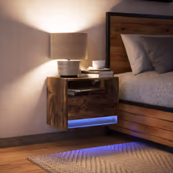 VidaXL 852069 nightstand/bedside table Oak - Additional view 5