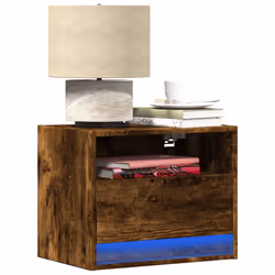 VidaXL 852070 nightstand/bedside table Oak