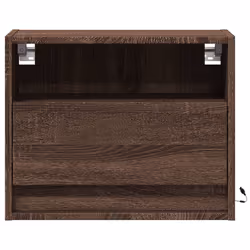 VidaXL 852073 nightstand/bedside table Oak - Additional view 6