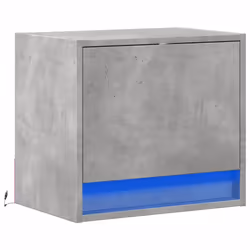 VidaXL 852081 nightstand/bedside table Concrete colour