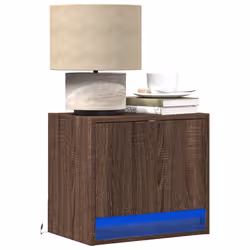 VidaXL 852087 nightstand/bedside table Oak
