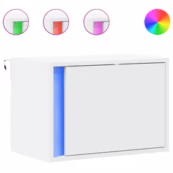 VidaXL 852089, White, Wood, 500 mm, 310 mm, 350 mm, 1 pc(s)