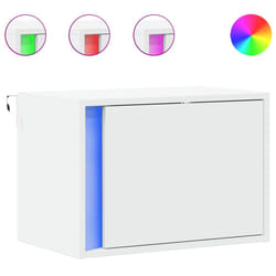 VidaXL 852089 nightstand/bedside table White
