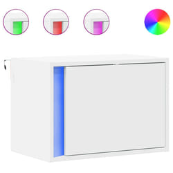 VidaXL 852090 nightstand/bedside table White