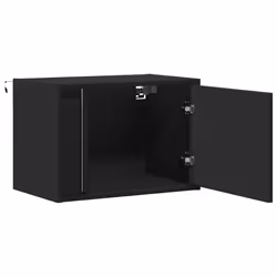VidaXL 852092 nightstand/bedside table Black - Additional view 7
