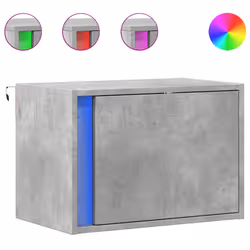 VidaXL 852095, Concrete colour, Wood, 500 mm, 310 mm, 350 mm, 1 pc(s)