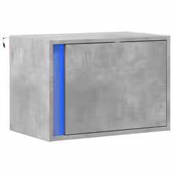 VidaXL 852095 nightstand/bedside table Concrete colour