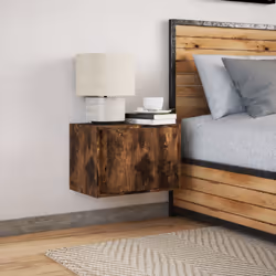 VidaXL 852097 nightstand/bedside table Oak - Additional view 4