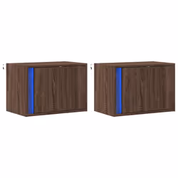 VidaXL 852102 nightstand/bedside table Oak