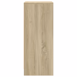 vidaXL Sideboard with LED Side Cabinet Highboard Cupboard Engineered Wood - sonoma oak - Additional view 7