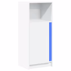 vidaXL Sideboard with LED Side Cabinet Highboard Engineered Wood - white, 42.5 x 34 x 100 cm - Additional view 2